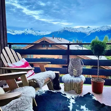 Holiday home Window On Montana, Avec Vue Sur Les Alpes