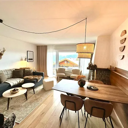 Window On Montana, Avec Vue Sur Les Alpes Crans-Montana