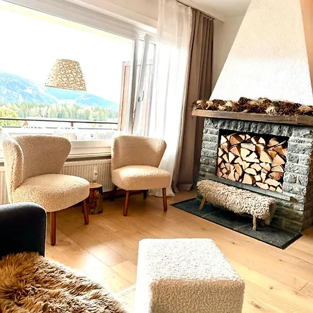 Window On Montana, Avec Vue Sur Les Alpes Vakantiehuis