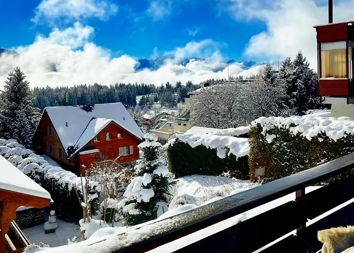 بيت للعطل Window On Montana, Avec Vue Sur Les Alpes *